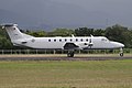 Een C-12J op Mactan-Cebu International Airport.