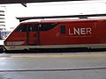 Electric locomotive 91127 in LNER livery