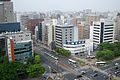 View of Naka-ku, Hiroshima from the ANA Crowne Plaza