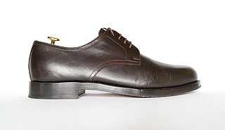 <span class="mw-page-title-main">Derby shoe</span> Type of shoe