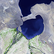 Airag lake, Mongolia, Landsat image.jpg