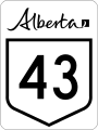 Alberta Highway 43.svg