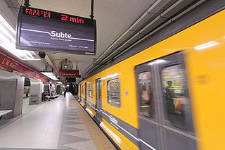 Leandro N. Alem (Buenos Aires Underground) Buenos Aires Underground station