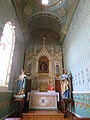 Altar of Nuestra Señora del Refugio (1906), inside of Señor del Encino church, Aguascalientes, Ags.