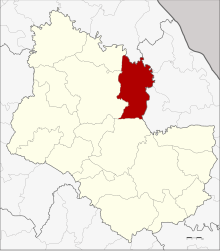 District d'Akat Amnuai - Carte
