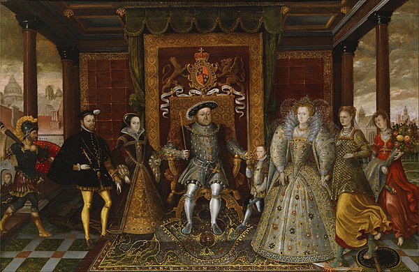 An allegory of the Tudor succession.