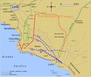 <span class="mw-page-title-main">Battle of La Rinconada de Ate</span> 1881 battle of the War of the Pacific