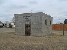 Old Antelope Jail c. 2014 Antelope Jail.jpg