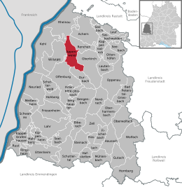 Appenweier - Localizazion