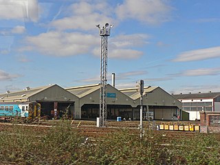 Cardiff Canton TMD Railway maintenance depot in Cardiff, Wales