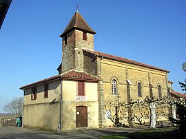 Arthez d'Armagnac église mairie.jpg