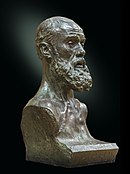 Bust of Jean-Paul Laurens Augustins - Jean-Paul Laurens by Auguste Rodin 63 2 1.jpg