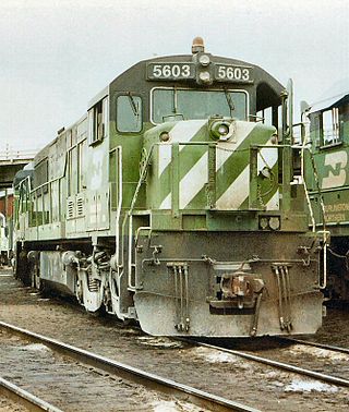 <span class="mw-page-title-main">GE U25C</span> Diesel locomotive built by General Electric