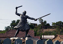 Statue of Baji Prabhu Deshpande at Panhala Baji-prabhu.jpg