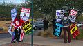 A protest against Jews, held by Westboro Baptist Church