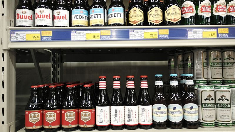 File:Belgian Beers.jpg