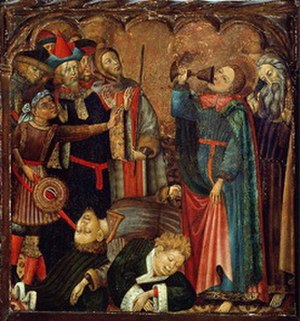 Saint John the Evangelist poisoned