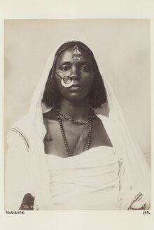 Sudanese woman with zimam Bild fran familjen von Hallwyls resa genom Egypten och Sudan, 5 november 1900 - 29 mars 1901 - Hallwylska museet - 91769.tif