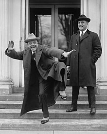 Billy Sunday at the White House, Washington, D.C., 1922 Billy Sunday at the White House.jpg