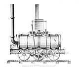 Archivo: Locomotora de cremallera de Blenkinsop