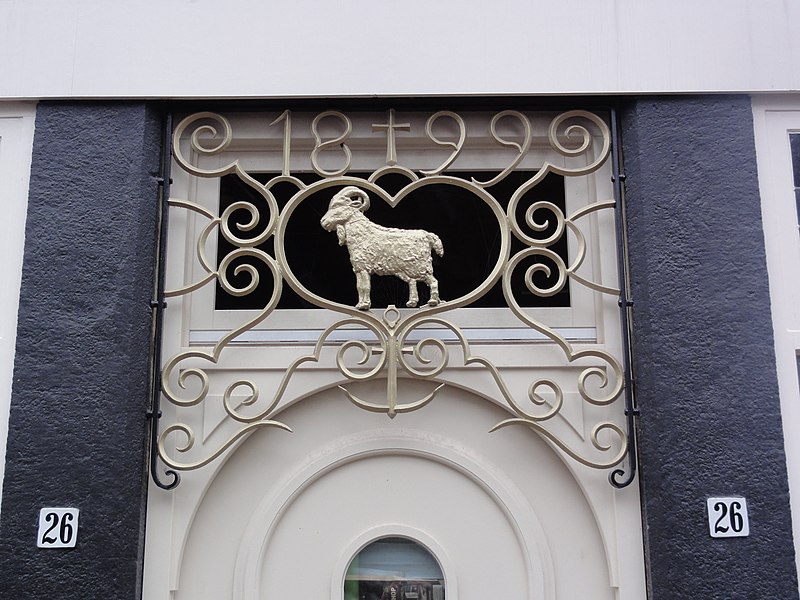 File:Boxmeer Rijksmonument 10033 Steenstraat 26, detail voordeur.JPG