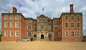 The front (southern) façade of Bramshill House