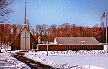 The second church facility on Black Rock Turnpike. Brcc1976.jpg