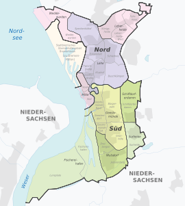 Bremerhaven Subdivisions.svg