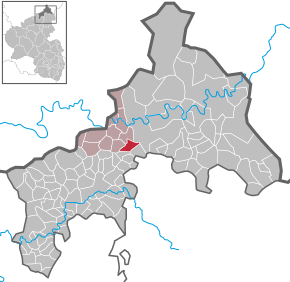 Poziția localității Bruchertseifen