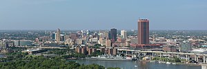 Buffalo skyline