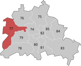 <span class="mw-page-title-main">Berlin-Spandau – Charlottenburg North</span> Federal electoral district of Germany