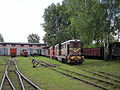 English: Bytom Karb Wąskotorowy rail yard Polski: Stacja Bytom Karb Wąskotorowy