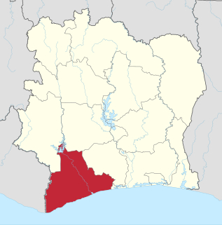 Bas-Sassandra District District in Ivory Coast