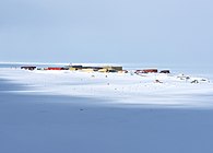 Narozalica's scientific outpost at Arnaqa Point, the world's northernmost point.