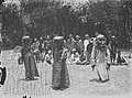 Batak maskerdans tijdens een dodenfeest, ca. 1930