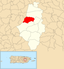 Barrio Canabon in Caguas Canabon, Caguas, Puerto Rico locator map.png