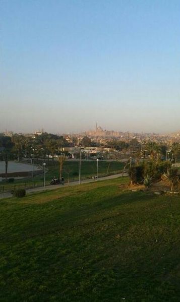 File:Cairo citadel from el Fostat garden.jpg