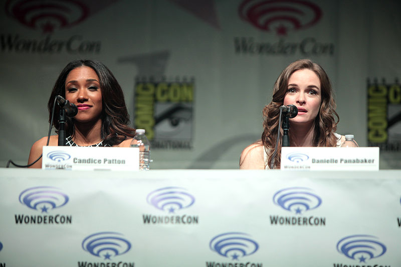 File:Candice Patton & Danielle Panabaker (17035956486).jpg