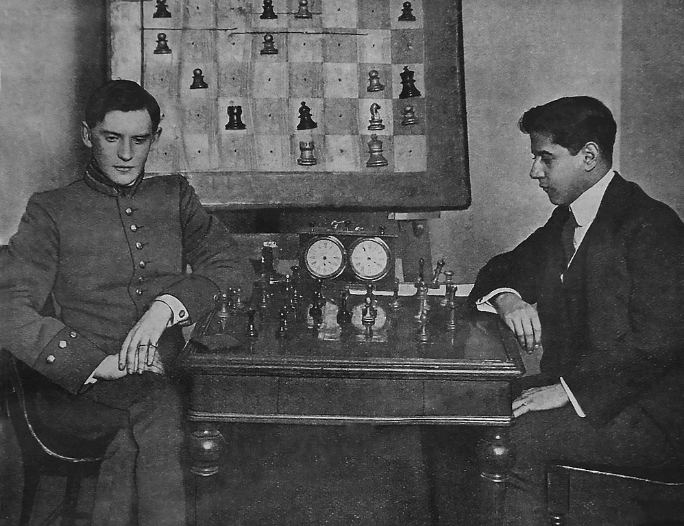 Capablanca vs Alekhine Buenos Aires 1927 Unique Chess -  Portugal