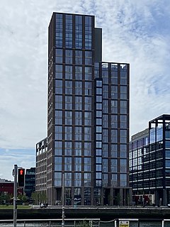 Capital Dock Office and apartment development in the Dublin Docklands, Ireland