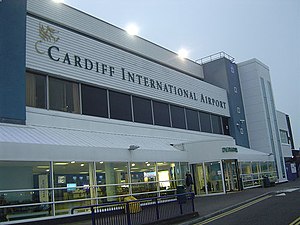 Cardiffin kansainvälinen lentoasema 2006.