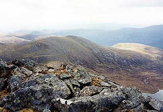 Càrn nan Gobhar (Mullardoch) 993m high mountain in Scotland