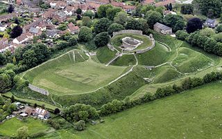 <span class="mw-page-title-main">Castle Acre Castle and town walls</span> Grade I listed castle in United Kingdom