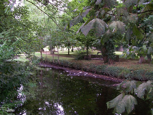 Fluss im Park von Castlerea