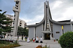 Cathedral of the Sacred Heart of Jesus in Skopje. Cathedral of the Sacred Heart of Jesus (Skopje).jpg