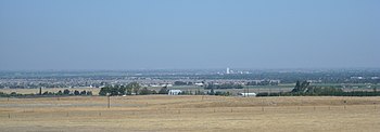 The San Joaquin Valley of California in August...