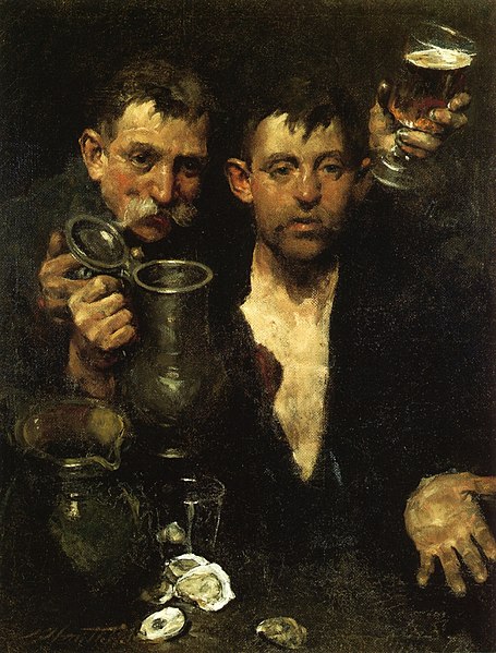 File:Charles W. Hawthorne - Bums Drinking (1903).jpg