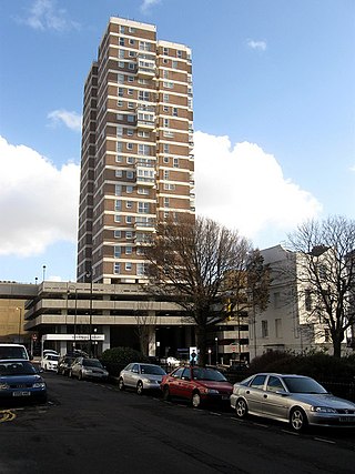 <span class="mw-page-title-main">Chartwell Court</span> Residential tower block in Brighton and Hove, United Kingdom