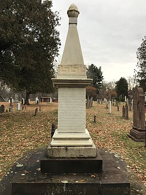 Ellsworth's gravesite