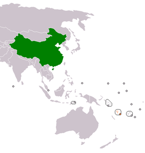 China y Vanuatu